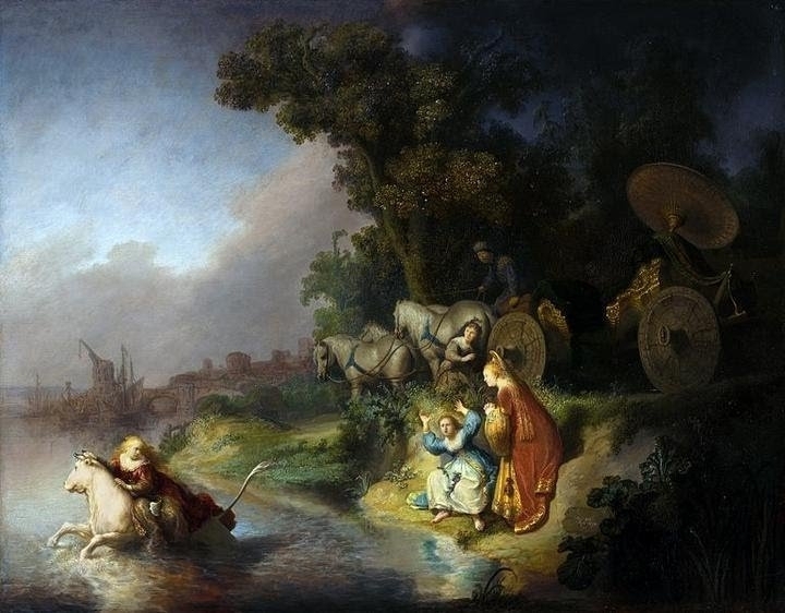 El rapto de Europa . Rembrandt - pepa sosa